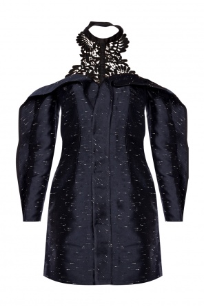 Dress with a lace embellishment, zdjęcie 1 Dress with a lace embellishment od Self Portrait